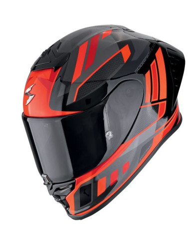 EXO-R1 EVO II AIR VITAL Negro-Plata-Rojo