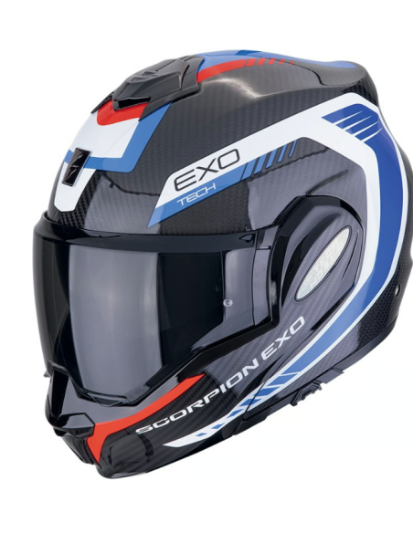 EXO-TECH EVO CARBON COSY Negro-Azul-Rojo