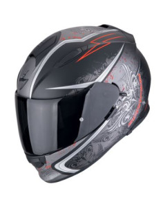 EXO-491 RUN Negro mate-Rojo