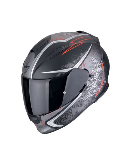 EXO-491 RUN Negro mate-Rojo