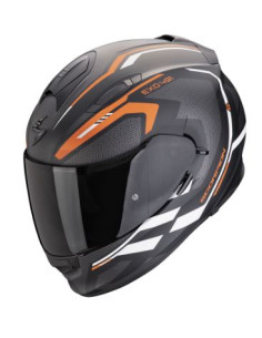 EXO-491 KRIPTA Negro mate-Naranja-Blanco