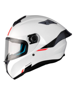 CASCO MT FF106B TARGO S SOLID A0 BLANCO PERLA BRILLO 2