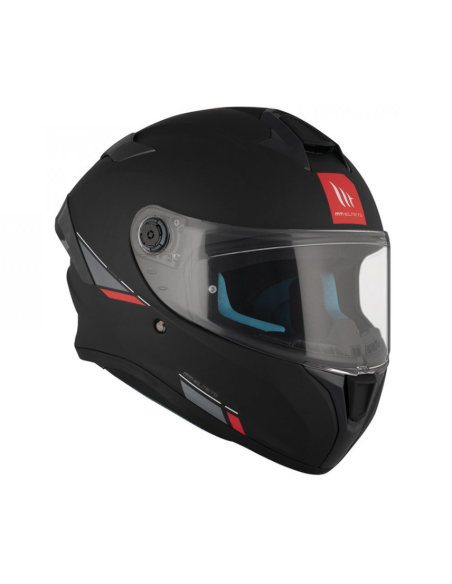 CASCO MT FF106B TARGO S SOLID A1 NEGRO MATE