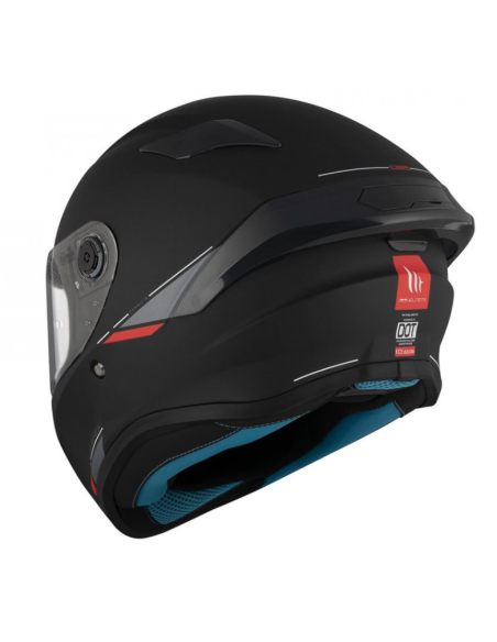 CASCO MT FF106B TARGO S SOLID A1 NEGRO MATE