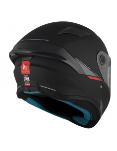 CASCO MT FF106B TARGO S SOLID A1 NEGRO MATE 2
