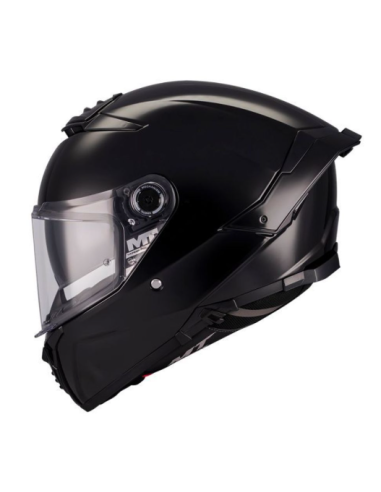 CASCO MT FF118SV THUNDER 4 SV PURE A1 NEGRO BRILLO