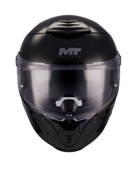 CASCO MT FF118SV THUNDER 4 SV PURE A1 NEGRO BRILLO