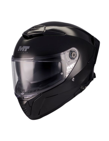 CASCO MT FF118SV THUNDER 4 SV PURE A1 NEGRO BRILLO