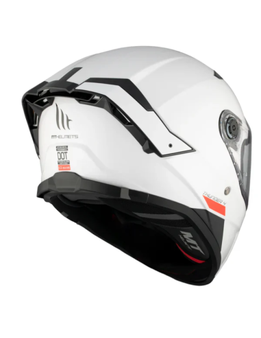 CASCO MT FF118SV THUNDER 4 SV SOLID A0 BLANCO...