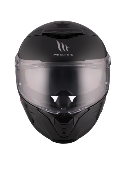 CASCO MT FF118SV THUNDER 4 SV SOLID A1 NEGRO BRILLO