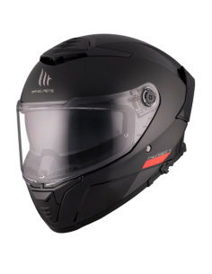 CASCO MT FF118SV THUNDER 4 SV SOLID A1 NEGRO BRILLO