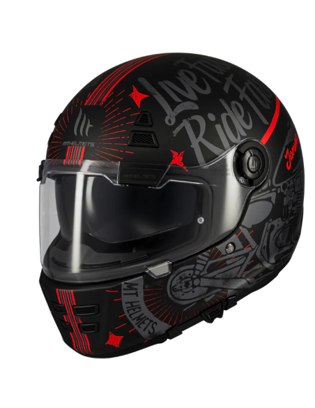 CASCO MT FF119SV JARAMA SV ART E5 MATE
