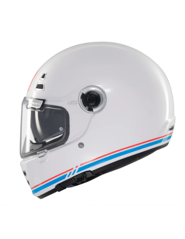 CASCO MT FF119SV JARAMA SV SOLID A7 BLANCO BRILLO