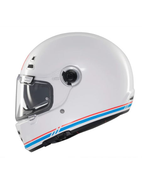 CASCO MT FF119SV JARAMA SV SOLID A7 BLANCO BRILLO
