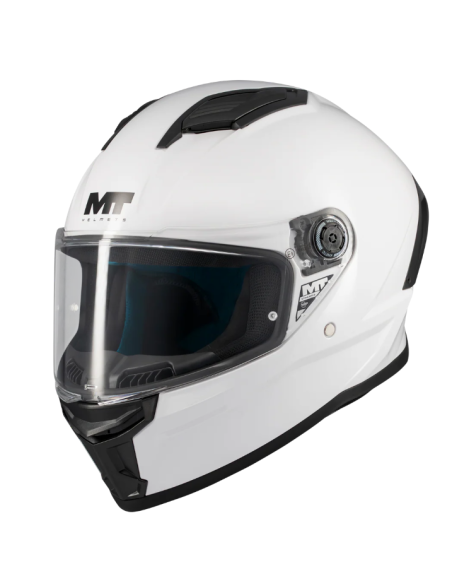 CASCO MT FF126 STINGER 2 PURE A0 BLANCO PERLA BRILLO