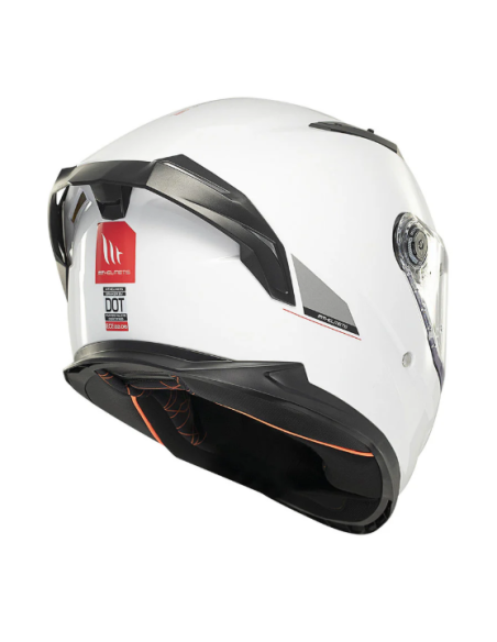 CASCO MT FF128SV BRAKER SV SOLID A0 BLANCO PERLA BRILLO