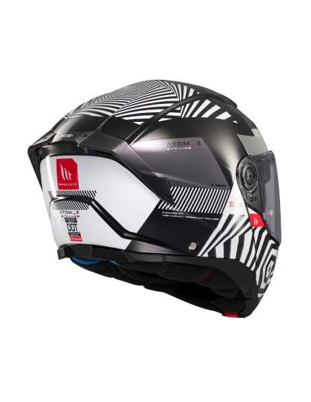 CASCO MT FU404SV ATOM 2 SV STRANGE B2 BRILLO