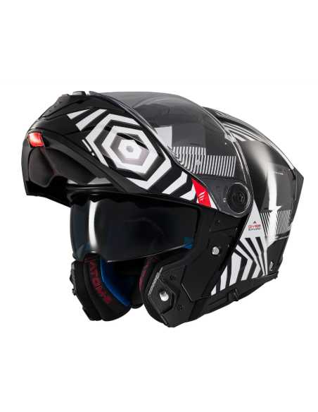 CASCO MT FU404SV ATOM 2 SV STRANGE B2 BRILLO
