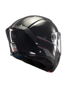 CASCO MT FU404SV ATOM 2 SV SOLID A1 NEGRO BRILLO 2
