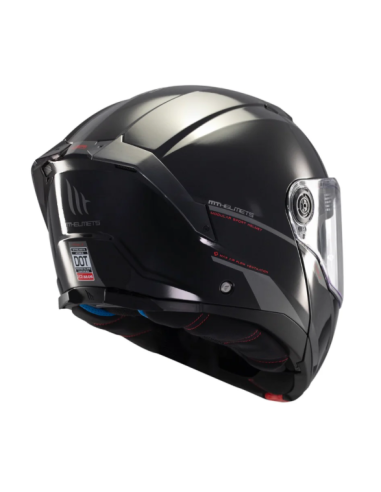 CASCO MT FU404SV ATOM 2 SV SOLID A1 NEGRO BRILLO