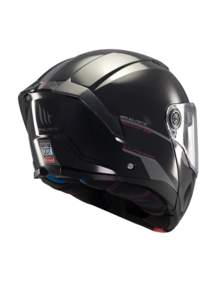 CASCO MT FU404SV ATOM 2 SV SOLID A1 NEGRO BRILLO