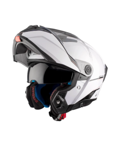 CASCO MT FU404SV ATOM 2 SV SOLID A0 BLANCO BRILLO