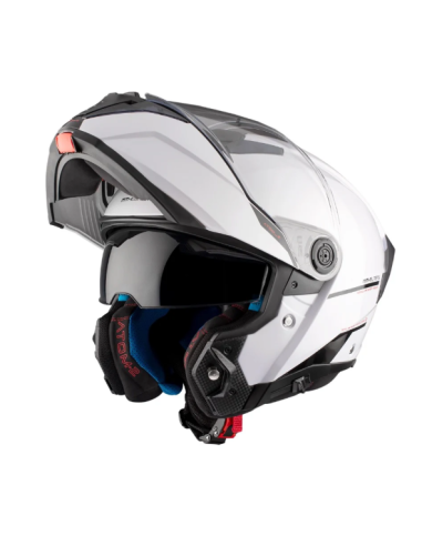 CASCO MT FU404SV ATOM 2 SV SOLID A0 BLANCO BRILLO