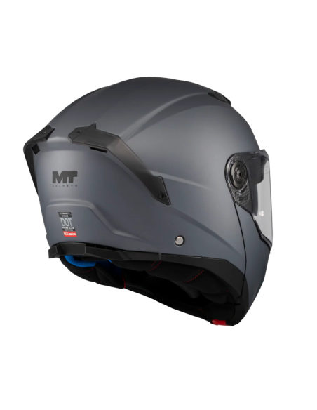 CASCO MT FU404SV ATOM 2 SV SOLID A2 TITANIO MATE