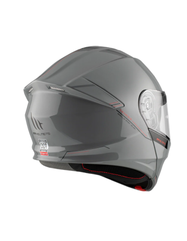 CASCO MT FU935SV GENESIS SV SOLIDO A12 GRIS BRILLO