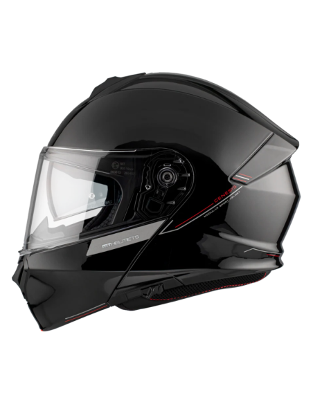 CASCO MT FU935SV GENESIS SV SOLIDO A1 NEGRO BRILLO