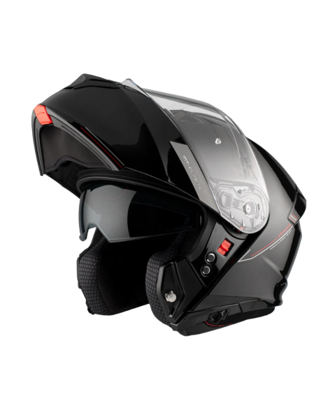 CASCO MT FU935SV GENESIS SV SOLIDO A1 NEGRO BRILLO