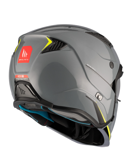 CASCO MT TR902B SV STREETFIGHTER SV S SOLID A22 GRIS BRILLO