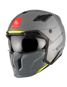CASCO MT TR902B SV STREETFIGHTER SV S SOLID A22 GRIS BRILLO