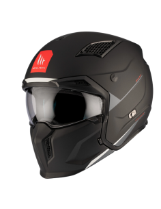 CASCO MT TR902B SV STREETFIGHTER SV S SOLID A1 NEGRO MATE