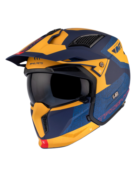 CASCO MT TR902B SV STREETFIGHTER SV S TOTEM C3 AMARILLO MATE