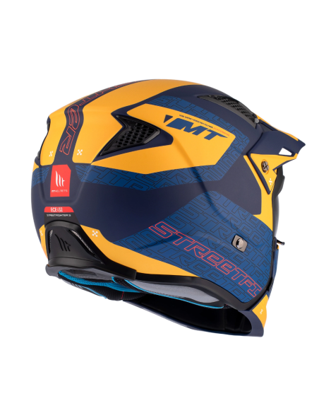 CASCO MT TR902B SV STREETFIGHTER SV S TOTEM C3 AMARILLO MATE