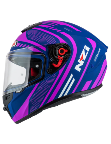 TRENDY 3 CONNECTED DARK BLUE&PINK MATT