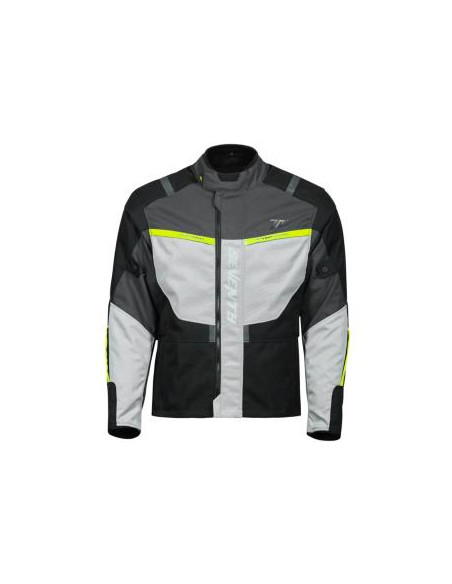 CHAQUETA SD-JT83 TONALE HOMBRE NEGRO/GRIS/AMARILLO FLUOR