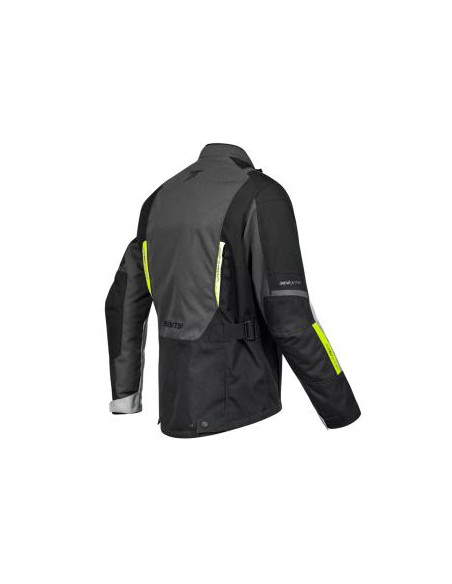 CHAQUETA SD-JT83 TONALE HOMBRE NEGRO/GRIS/AMARILLO FLUOR