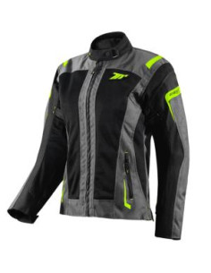 CHAQUETA SD-JT68 SAHARA MUJER GRIS/AMARILLO FLUOR