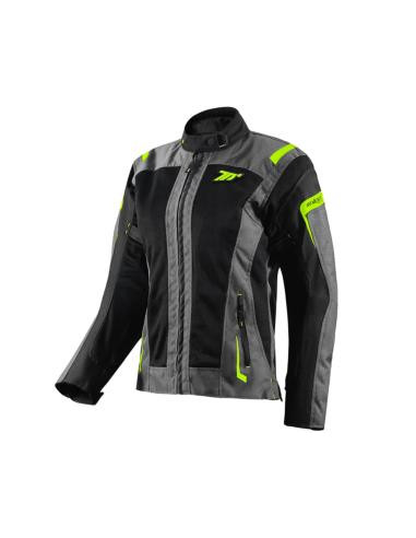 CHAQUETA SD-JT68 SAHARA MUJER GRIS/AMARILLO FLUOR