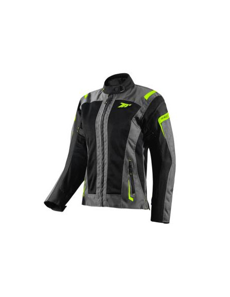 CHAQUETA SD-JT68 SAHARA MUJER GRIS/AMARILLO FLUOR