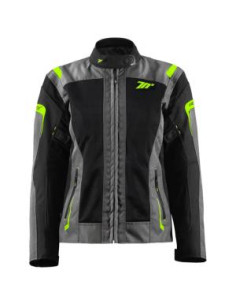 CHAQUETA SD-JT68 SAHARA MUJER GRIS/AMARILLO FLUOR 2