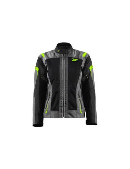 CHAQUETA SD-JT68 SAHARA MUJER GRIS/AMARILLO FLUOR