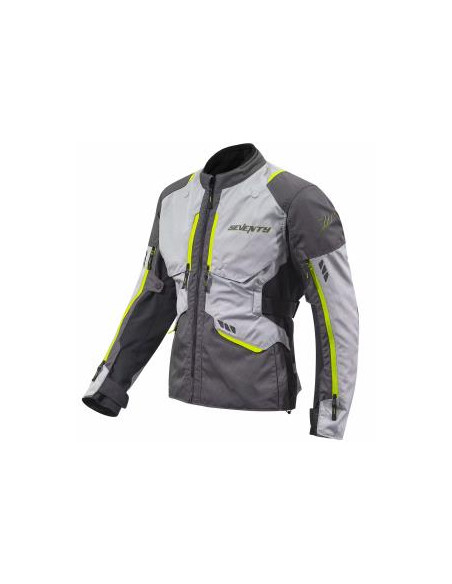 CHAQUETA SD-JT67 TANAMI HOMBRE NEGRO/GRIS/AMARILLO FLUOR