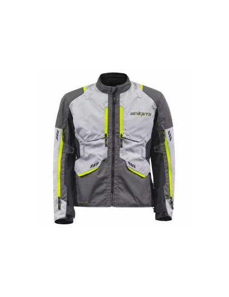 CHAQUETA SD-JT67 TANAMI HOMBRE NEGRO/GRIS/AMARILLO FLUOR