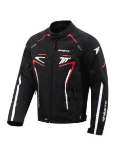 CHAQUETA SD-JR65 PISTON HOMBRE NEGRO/ROJO/BLANCO