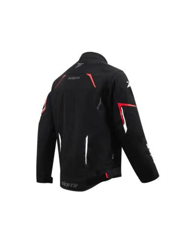 CHAQUETA SD-JR65 PISTON HOMBRE NEGRO/ROJO/BLANCO