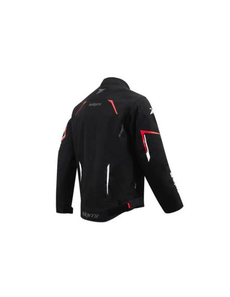 CHAQUETA SD-JR65 PISTON HOMBRE NEGRO/ROJO/BLANCO