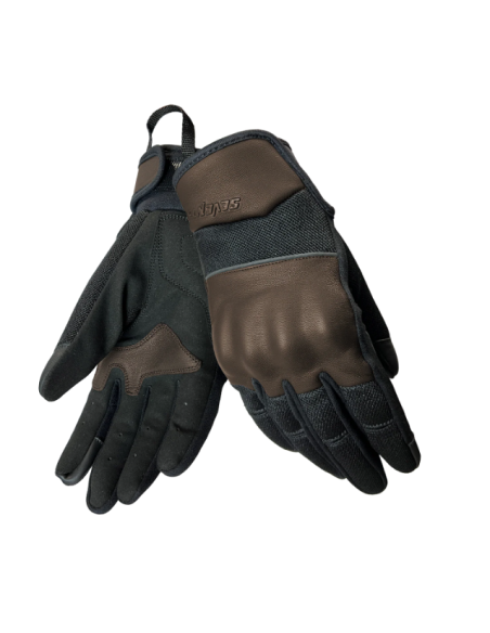 GUANTE SD-C36 ICON HOMBRE MARRON/NEGRO